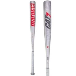 Clearance – Marucci CAT 7 Silver (-3) BBCOR Baseball Bat: MCBC72S