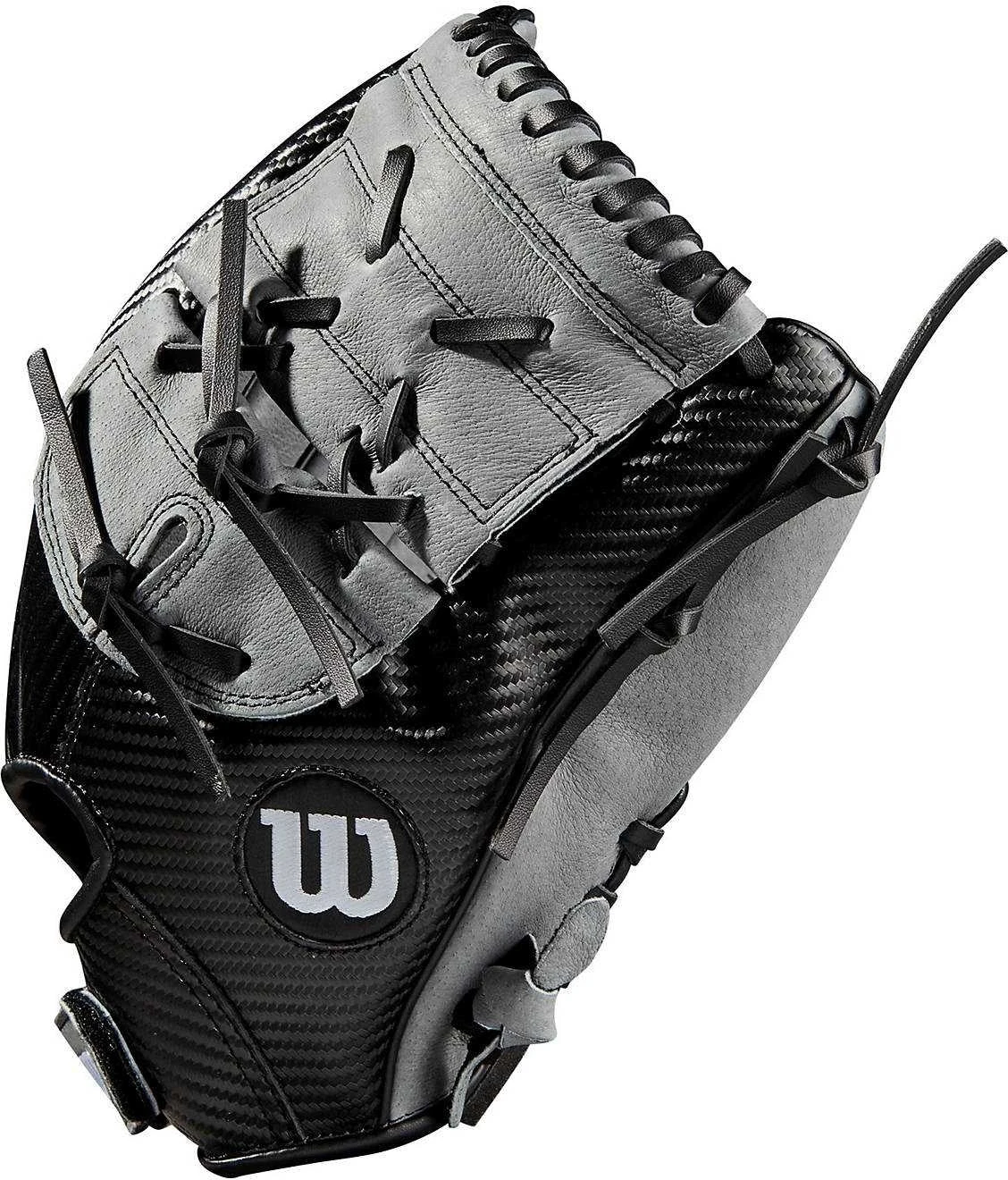 Wilson A360 12.00" Utility Baseball Glove - Black Gray - Image 4