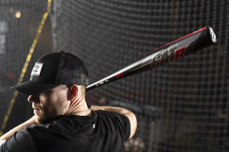 Clearance β Marucci Cat 8 Black BBCOR (-3) Baseball Bat: MCBC8CB - Image 3