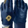 DeMarini CF Adult Batting Gloves - Navy