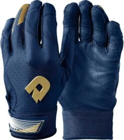 DeMarini CF Adult Batting Gloves - Navy