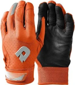 DeMarini CF Adult Batting Gloves - Orange