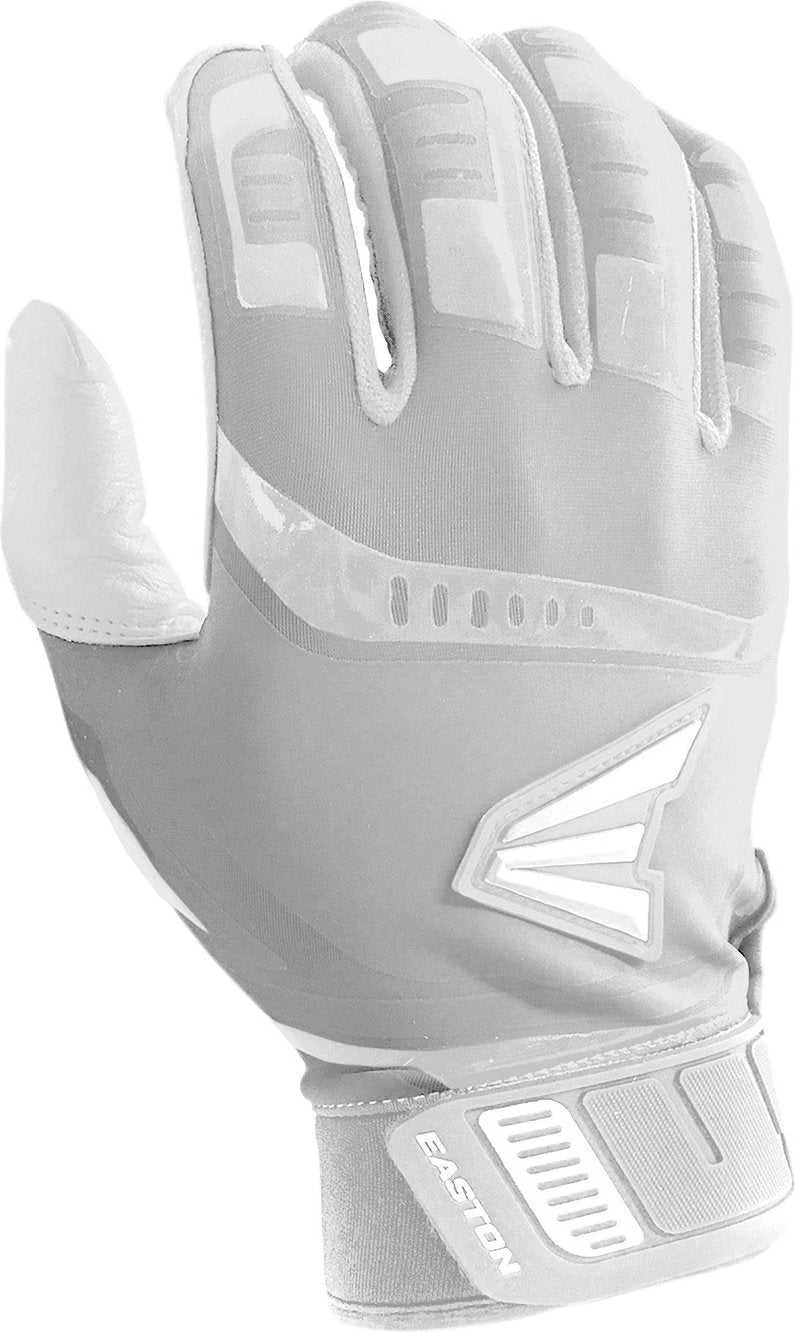 Easton Walk-Off Adult Batting Gloves - White
