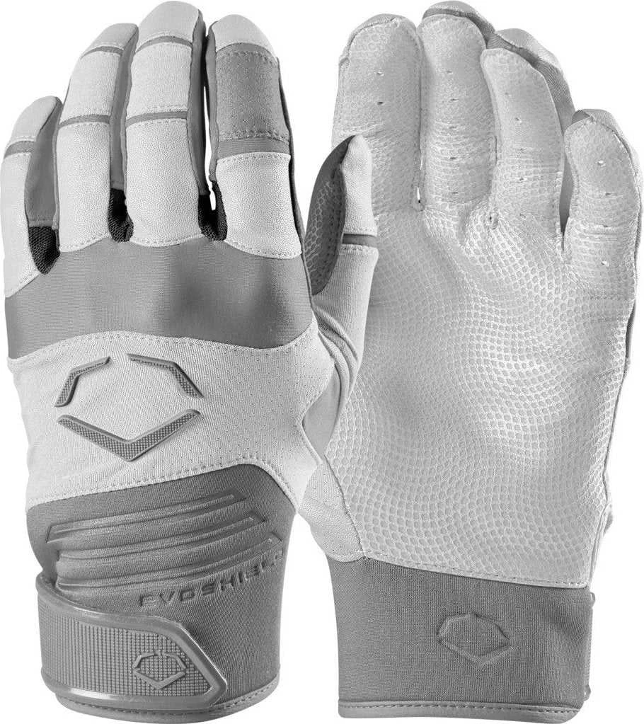 EvoShield Youth Evo Aggressor Batting Gloves - White