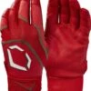 EvoShield Youth Evo Khaos Batting Gloves - Scarlet