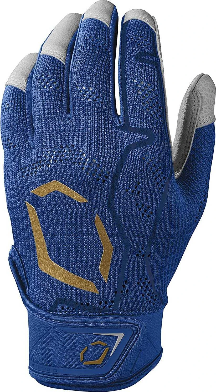 EvoShield Youth Pro-SRZ Batting Gloves - Royal - Image 2