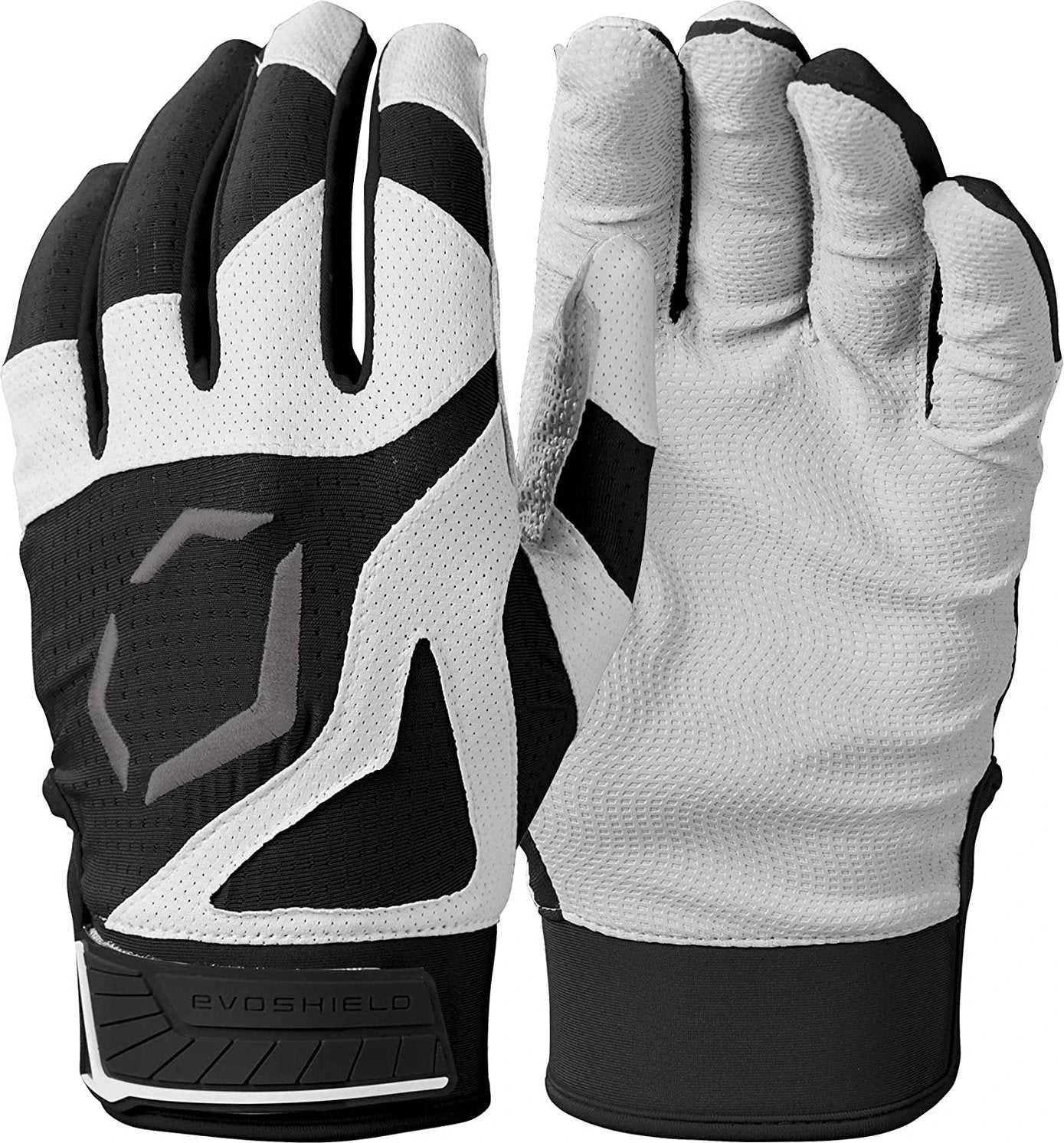 EvoShield Youth SRZ-1 Batting Gloves - Black