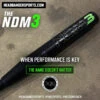Clearance – PURE Sports NDM3 13″ 2 Piece Game Ready USSSA Slowpitch Softball Bat: M1B3
