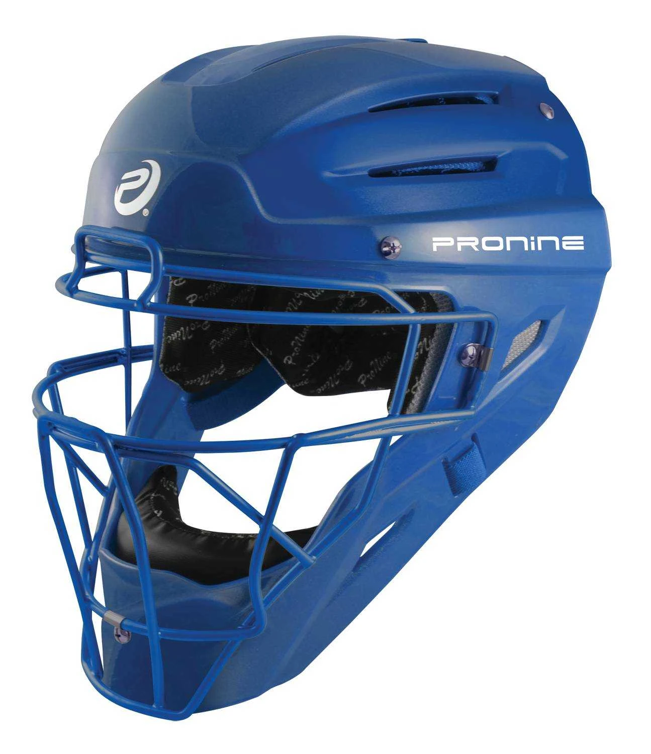 ProNine Armatus Elite Catcher's Helmet - Royal