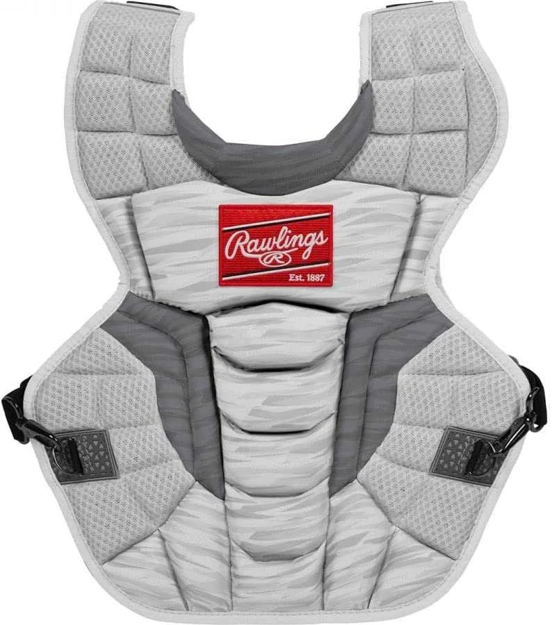 Rawlings 2022 Velo 2.0 Intermediate Catcher's Set - White Silver - Image 3