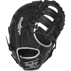 Rawlings Encore 12.00" 1st Base Mitt ECFBM-10B - Black Silver