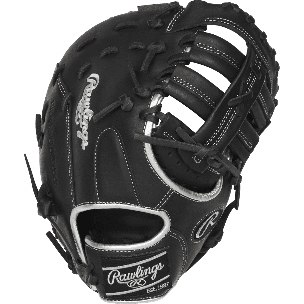 Rawlings Encore 12.00" 1st Base Mitt ECFBM-10B - Black Silver