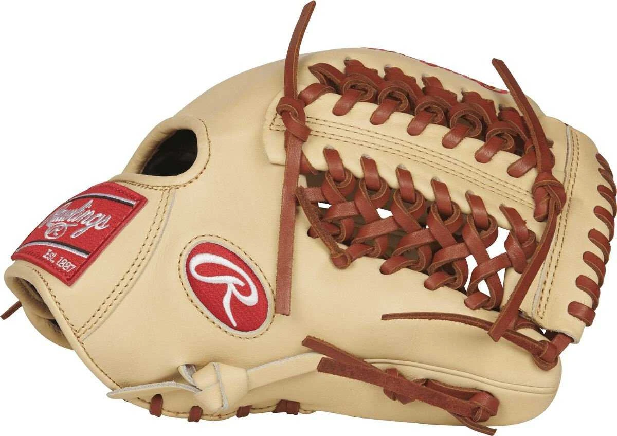 Rawlings Heart Of The Hide 11.75" Modified Trapeze Infield Pitcher Glove PRO205-4CT - Cork Tan - Image 3