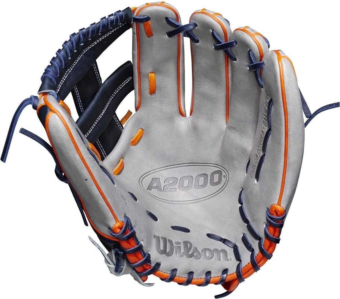 Wilson 2019 A2000 CC1 GM 11.75" Infield Glove WTA20RB19CC1GM - Gray Black - Image 2