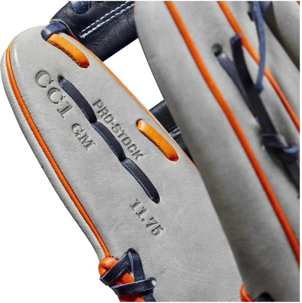 Wilson 2019 A2000 CC1 GM 11.75" Infield Glove WTA20RB19CC1GM - Gray Black - Image 5