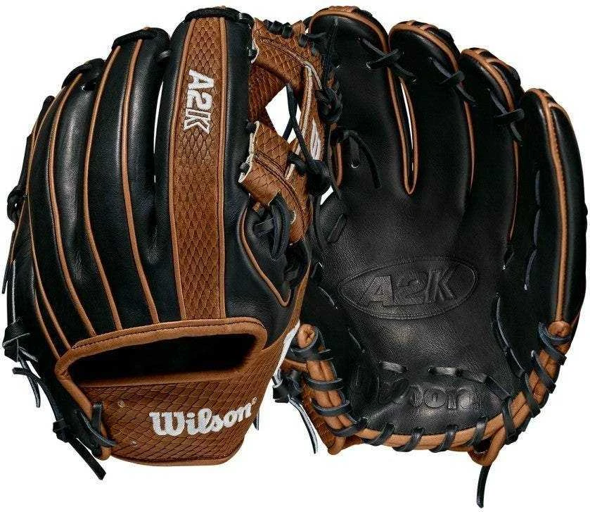 Wilson 2021 A2K 1786 11.50" Infield Baseball Glove - Black Brown - Image 9
