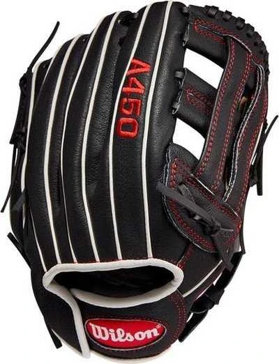 Wilson 2022 A450 11.00" Youth Infield Gloves - Blonde Black