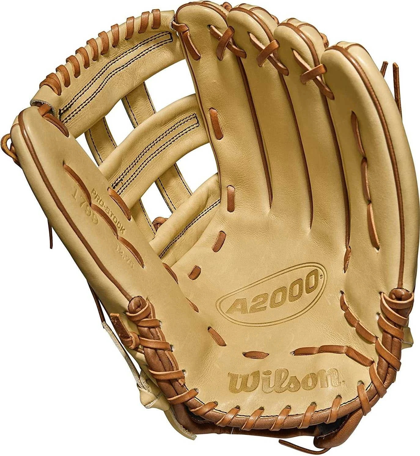 Wilson A2000 1799 12.75" Outfield Glove WBW1003951275 - Blonde Saddle Tan - Image 2