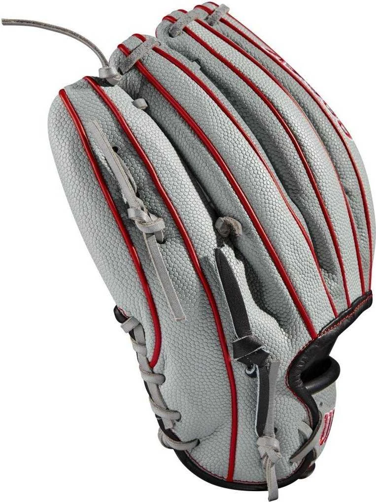 Wilson A2000 2021 SC1975SS 11.75" Infield Baseball Glove - Gray Dark Gray - Image 5