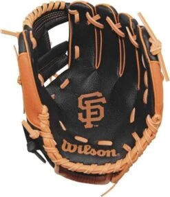 Wilson A200 MLB Giants 10.00" T-Ball Glove WTA02RB16SF