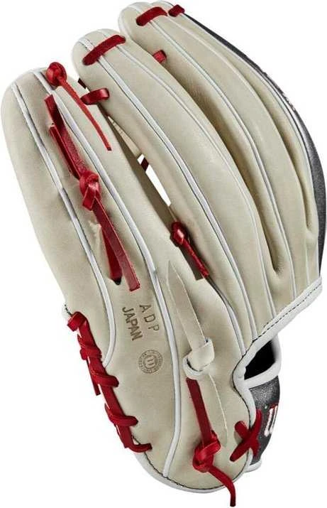 Wilson 2022 A2K 1787 11.75" Infield Glove June 2022 GOTM WBW1008841175 - Silver And Gunmetal Gray - Image 4